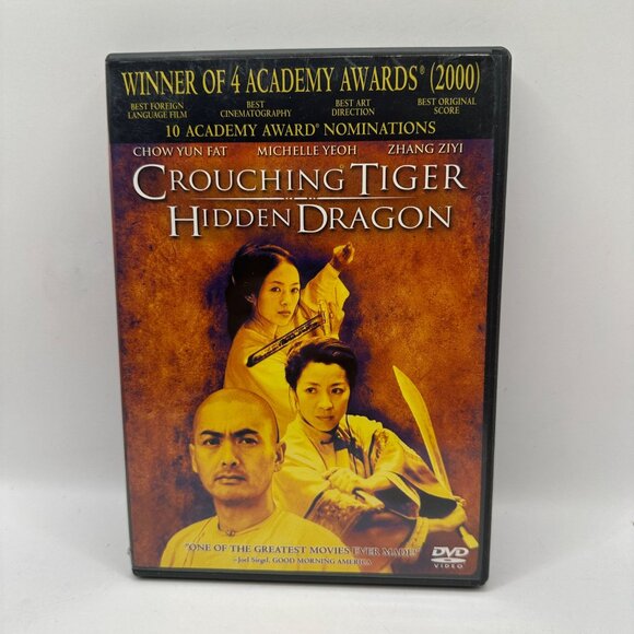Crouching Tiger Hidden Dragon DVD Movie Rated PG-13 NTSC Columbia Tristar - Picture 2 of 4